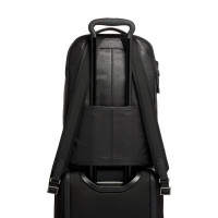 Кожаный рюкзак TUMI Harrison Warren — Black Leather