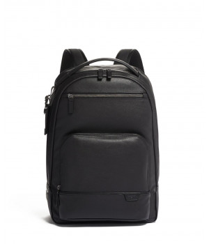 Кожаный рюкзак TUMI Harrison Warren — Black Leather